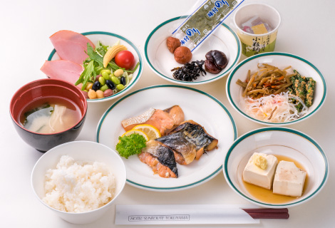 朝食−ブッフェ形式